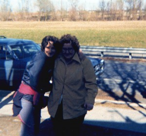 My mom & I in 1977